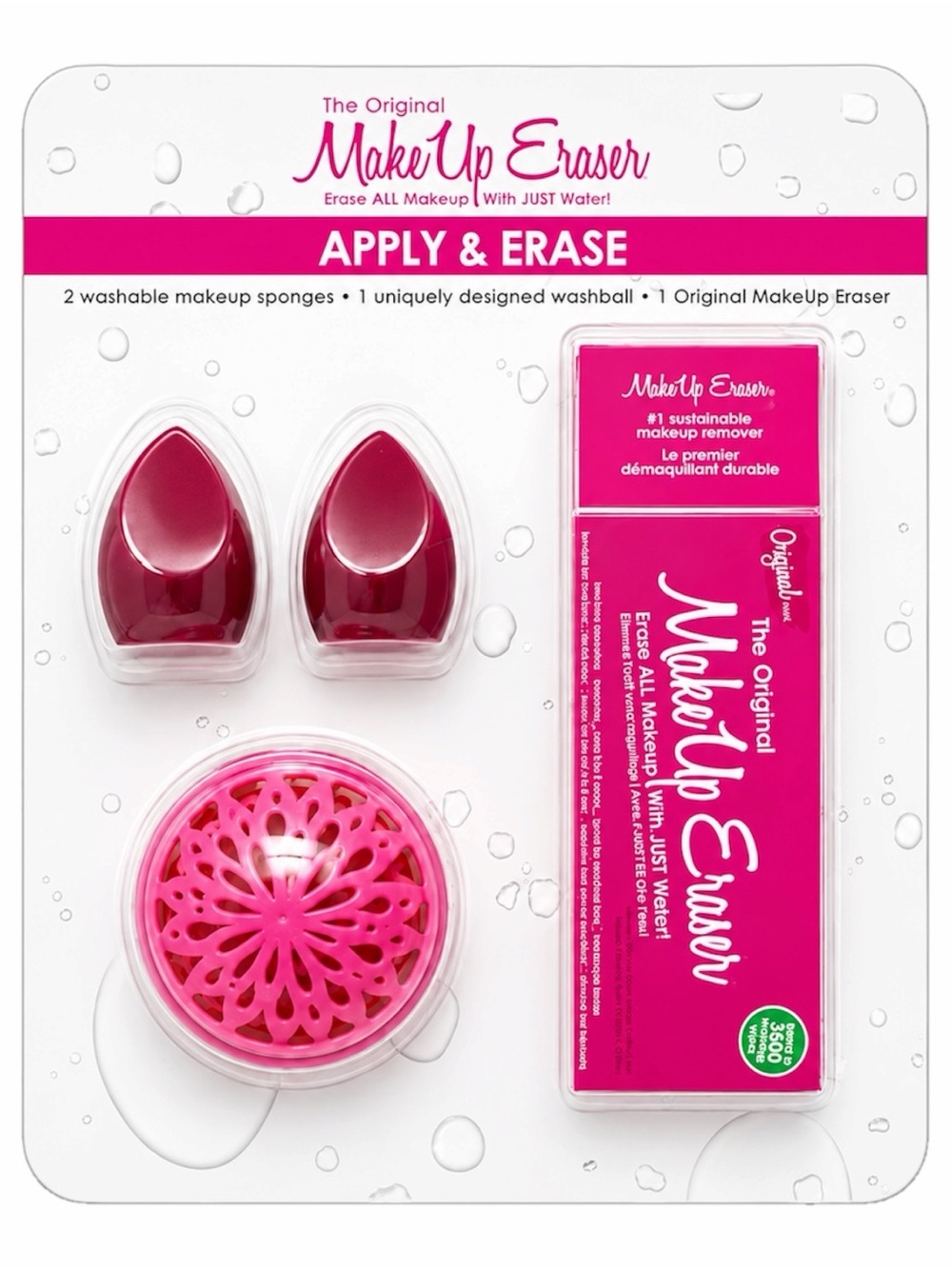 THE ORIGINAL MAKEUP ERASER SET - BNIB